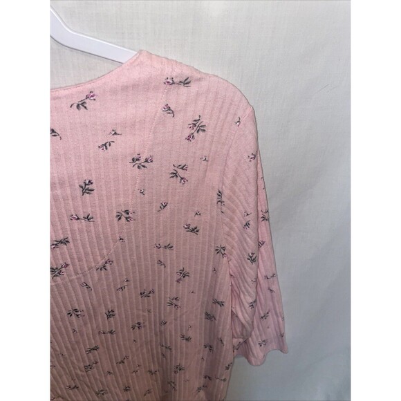 Adonna Women’s Pajama Top Size XL Pink Sleepwear Nighttime Bedtime - Picture 10 of 12